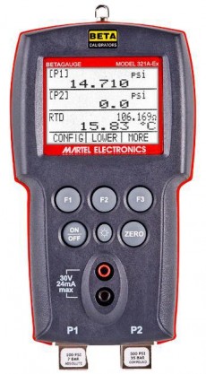 BetaGauge 311A-EX/321A-EX искробезопасный калибратор давления