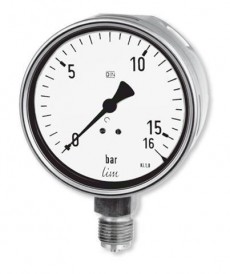 Промышленный манометр с трубкой Бурдона MB-SN-Cu-0